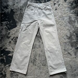 Zara straight leg jeans